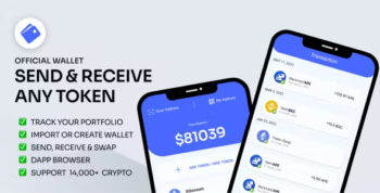 CryptoWallet PRO 2022 - Own Token - Dapp Browser