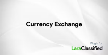Currency Exchange Plugin - LaraClassifier