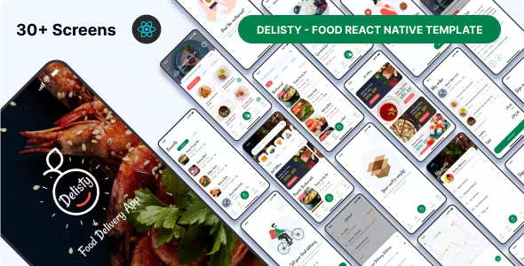 Delisty - Food React Native Template