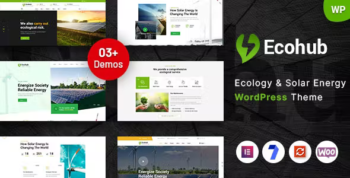 Ecohub - Solar Energy WordPress Theme