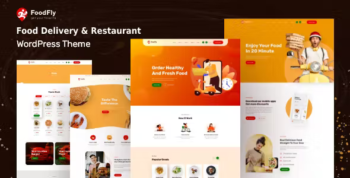 Foodfly - Fast Food Delivery & Restaurant WordPress Theme
