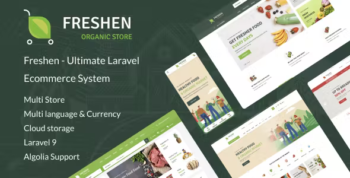 Freshen - Ultimate Laravel Ecommerce System
