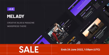 Melady – Creative Blog & Magazine WordPress Theme