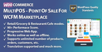 MultiPOS - Point of Sale for WCFM Marketplace - MultiVendor POS System