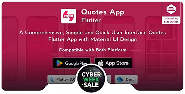 Quotes - Flutter App