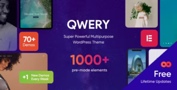 Qwery - Multi-Purpose Business WordPress & WooCommerce Theme + ChatGPT