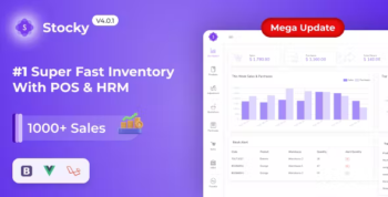 Stocky - Ultimate Inventory Management with POS & HRM