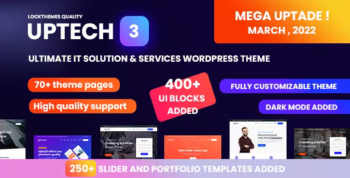 Uptech - IT Solutions & Services WordPress Theme