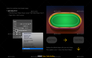 Vokr: Poker Table Builder