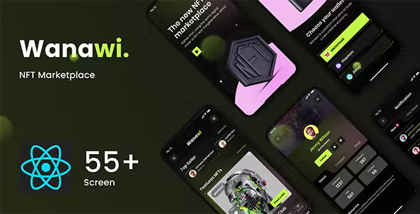 Wanawi - NFT Marketplace React Native Template