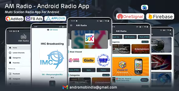 AM Radio - Android Multiple Radio Channels App