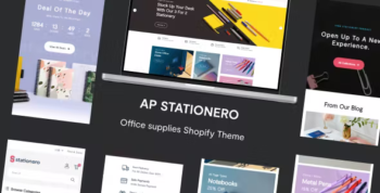 Ap Stationero - Office Supplies Shopify Theme
