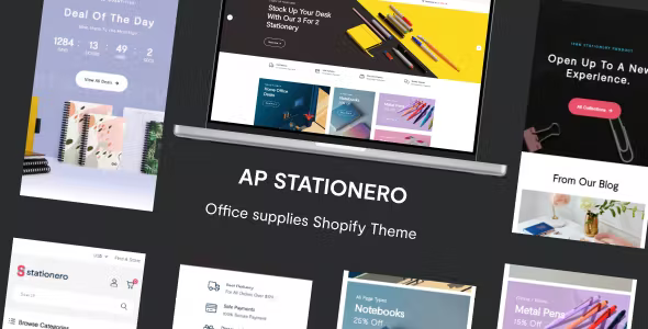 Ap Stationero - Office Supplies Shopify Theme