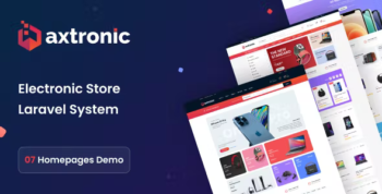 Axtronic - Premium Theme for BeCommerce Laravel Ecommerce System