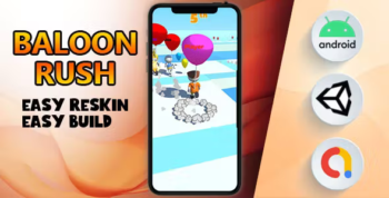 Balloon Rush - (Unity - Admob)