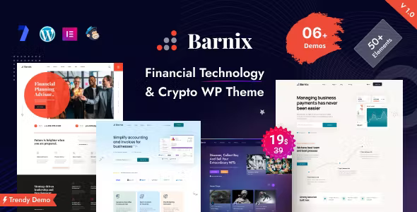 Barnix - Consulting & Finance Theme