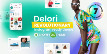 Delori - Shopify High Fashion Theme for Instagram Store