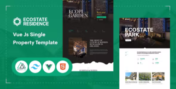 Ecostate - Vue Js Single Property Template