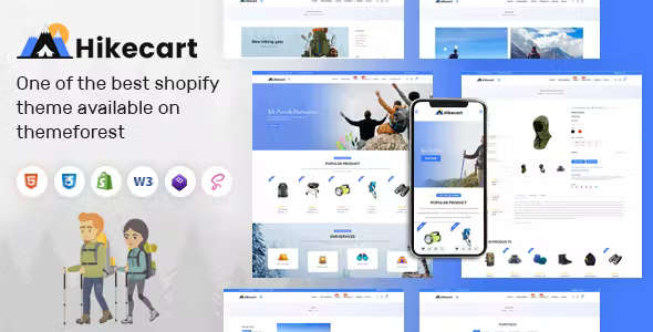 Hikecart - Hiking, Camping & Trekking Shopify Theme