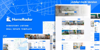 Homeradar - Directory Listing Real Estate Template