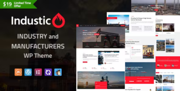 Industico - Industry and Manufacturers WordPress Theme