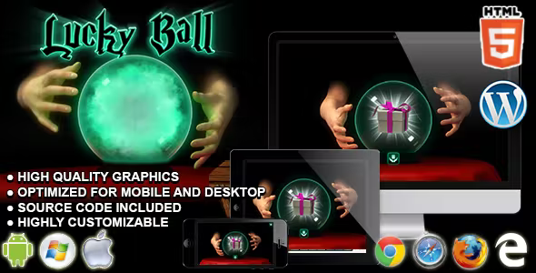 Lucky Ball - HTML5 Instant Win Game