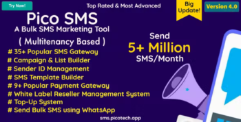 PicoSMS - A Bulk SMS Marketing Tool
