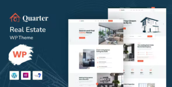 Quarter - Real Estate WordPress Theme