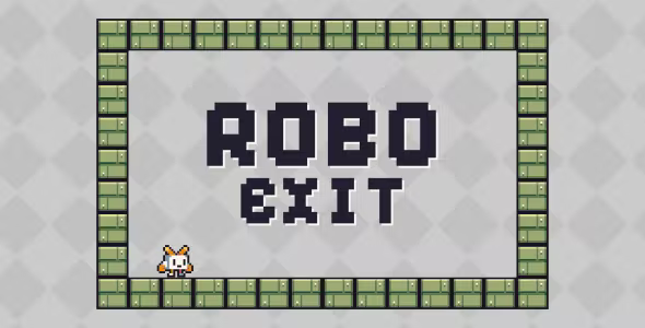 Robo Exit - HTML5 Game (Construct 3)