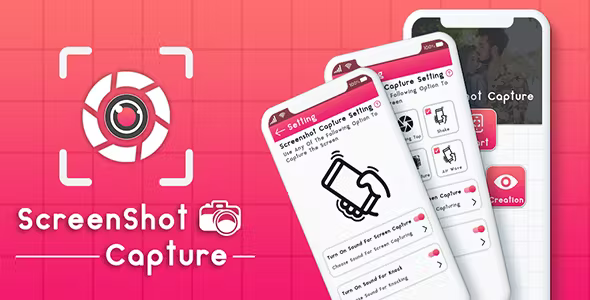 Screenshot Capture : Quick Capture - Android App + Admob + Facebook Integration