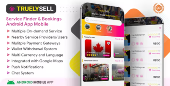 Truelysell - Service Marketplace, Nearby Service Booking Android App