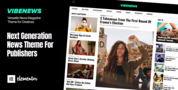 Vibenews - Digital News Magazine Theme