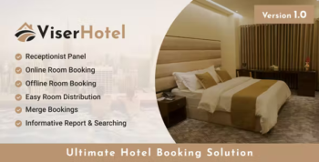ViserHotel - Ultimate Hotel Booking Solution