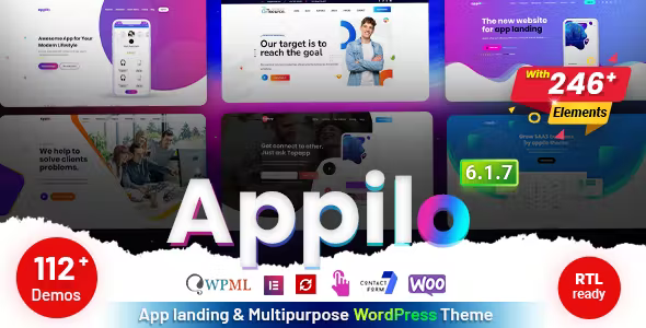 Appilo - App Landing Page