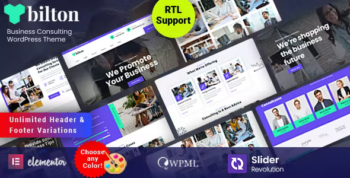 Bilton - Business Consulting WordPress Theme