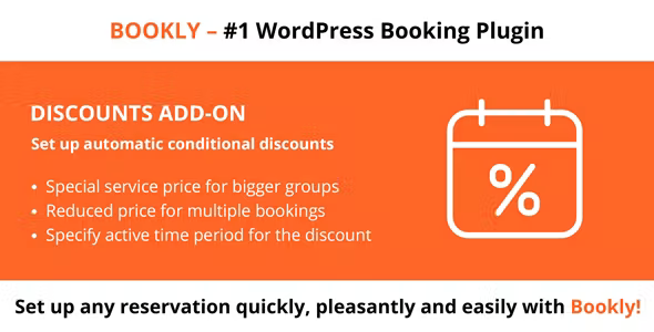 Bookly Discounts (Add-on)