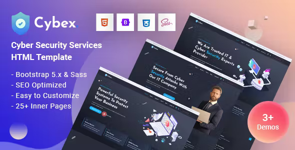 Cybex - Cyber Security Services HTML Template