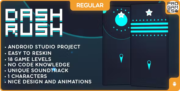 Dash Rush (REGULAR) - ANDROID - IOS - BUILDBOX CLASSIC game