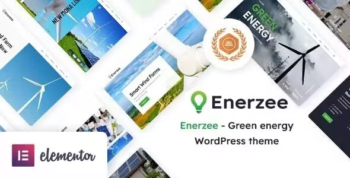 Enerzee - Renewable Energy WordPress Theme