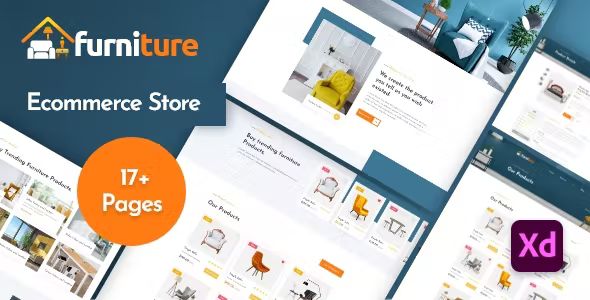 Furniture - Ecommerce Website Design Template