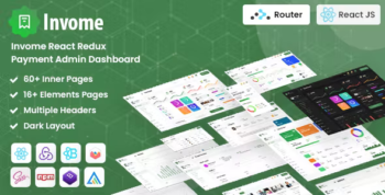 Invome : React Redux Invoicing Admin Dashboard