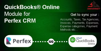QuickBooks® Online Module for Perfex CRM - Real Time and Scheduled Synchronization