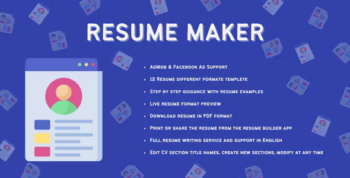 Resume Maker - CV Maker with Admob + Facebook mediation