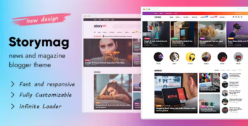 Story Mag - News Magazine Blogger Theme