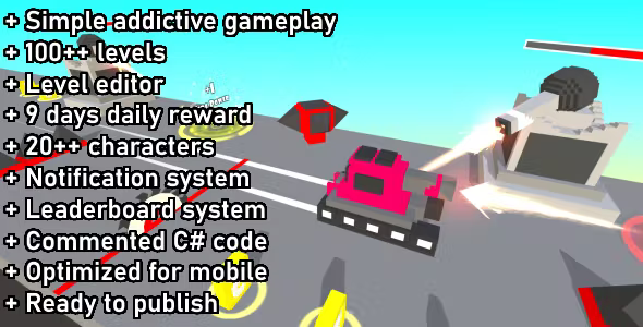 Unity Game Template - Tower Blaster