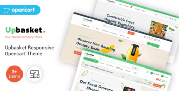 Upbasket - Multipurpose Grocery & Supermarket OpenCart Theme