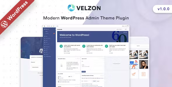 Velzon - Modern WordPress Admin Theme Plugin