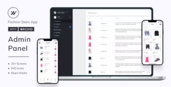 Evelin - React Native Fashion Store App with Laravel Orchid Admin Panel