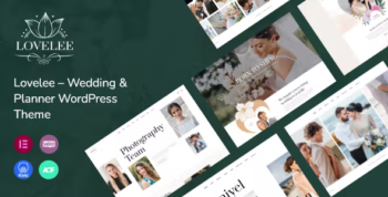 Lovelee – Wedding & Planner WordPress Theme
