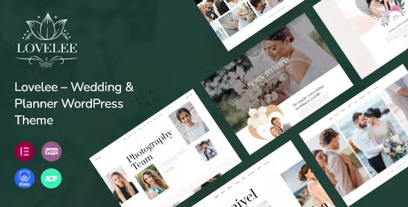Lovelee – Wedding & Planner WordPress Theme